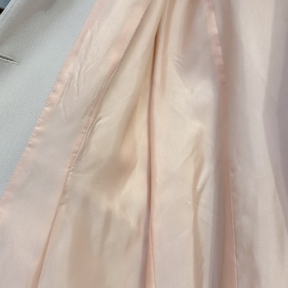 Women’s Jackie Jon New York Cream Colored Polyester Blend Jacket Blazer Size 12 - Picture 10 of 10